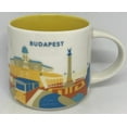 thumbnail image 3 of Starbucks You Are Here Budapest Hungary Ceramic Coffee Mug New with Box, 3 of 5