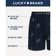 thumbnail image 2 of Boxers Lucky Brand para Hombre Paquete de 4 Algodón 100% Índigo XXL, 2 of 6