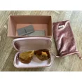 thumbnail image 3 of MIU MIU SMU 51ZS Gold Geometric Sunglasses, 3 of 6