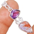 thumbnail image 1 of Cacoxenite Super Seven - Brazil & Amethyst 925 Silver Pendant Jewelry BP7014 XGB, 1 of 1