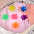 thumbnail image 3 of Lubelski 4 Pcs Balles de Sécheuse Réutilisables Tumble Lessive Lavage Adoucir Tissu Balles de Nettoyage, 3 of 6