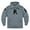 Atlantic Heather, variant on VIKTOS Adult Male Varsity Hoodie, Atlantic Heather, Size: 2XL (1710004)
