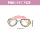 thumbnail image 2 of Swimming Goggle for Children Kids Swim Eye Protector Heart Shape Swim Goggle Toddlers Goggle, 2 of 2