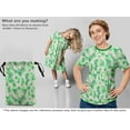thumbnail image 6 of oneOone Polyester Lycra Green Fabric Animals Sewing Craft Projects Fabric Prints By Yard 56 Inch Wide, 6 of 6