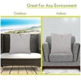 thumbnail image 4 of Majestic Home Goods  Gray Towers Indoor / Outdoor Large Pillow 20" L x 8" W x 20" H, 4 of 5