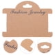 thumbnail image 3 of EeaseMX 200 tarjetas de papel para exhibir pulseras, collares y joyas., 3 of 7