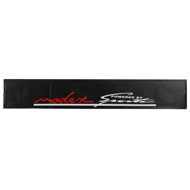130x21cm Universal PVC Car Reflective Sticker Front Windshield Decorative Decals with Scraper for Automobile Powered By