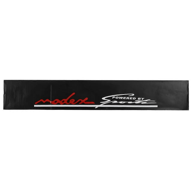 130x21cm Universal PVC Car Reflective Sticker Front Windshield Decorative Decals with Scraper for Automobile Powered By