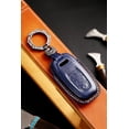 thumbnail image 4 of Key Fob Cover Compatible with Fit for Audi A4 A3 Q3 Q5 Q7 TT TTS RS3 S4 S3 A1 S6 RS4 RS6 Q2L ABS Smart Remote Key Case Keychain Case Holder Protector, 4 of 6