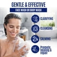 Herblov Pyrithione Zinc Soap AIF4 Bar for Face & Body, Cleanser for Acne, Rosacea, Eczema