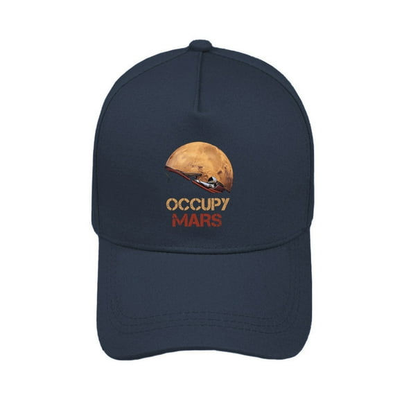 Novelty Man Occupy Mars SpaceX Starman baseball caps Cool Man 100% Cotton Elon Musk Space X Camiseta Outdoors Caps H98