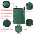 thumbnail image 2 of Sacs de Jardin Réutilisables Sac de Rangement Portable Robuste Sac Poubelle Pliable pour Feuilles de Pelouse, 2 of 9