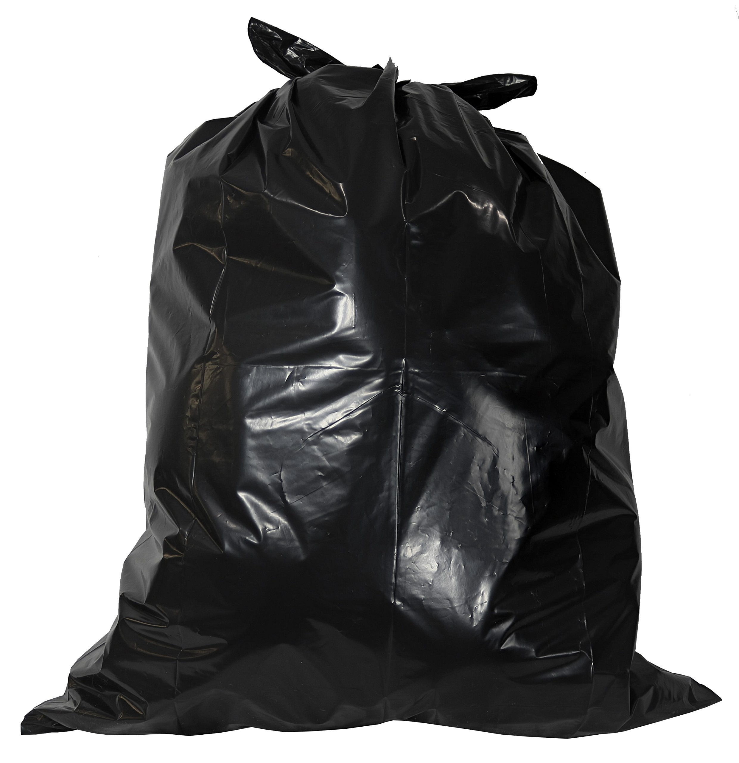 JobSmart 42 gal. Black Heavy-Duty Contractor Trash Bags, 24 Ct.