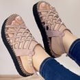 thumbnail image 3 of Sandalias De Roma Con Clavos De Sauce Zapatos Duraderos De Dedo Abierto Para Espectáculos Escolares Al Aire Libre, 3 of 4