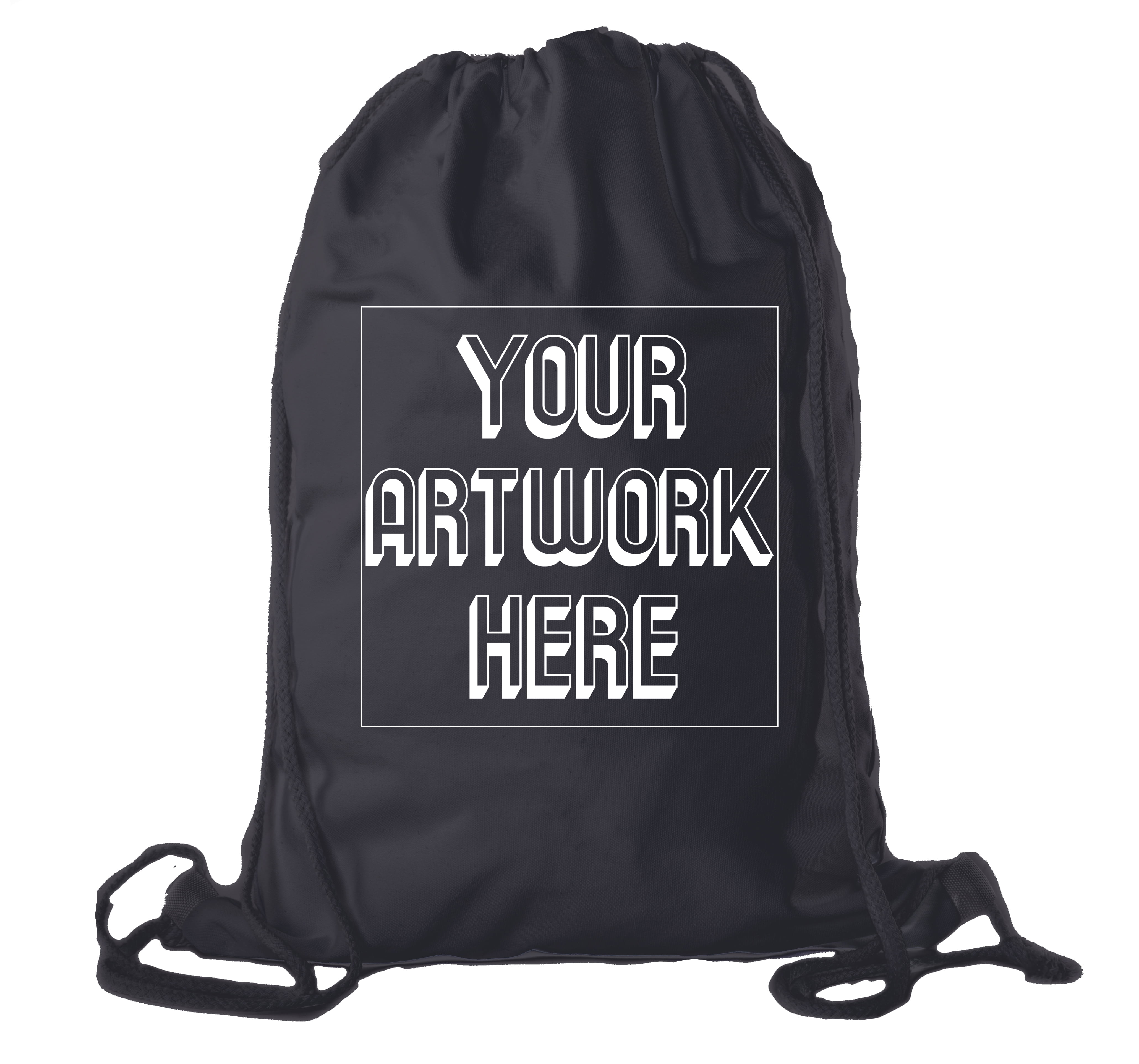 Personalised Drawstring Rucksack Bag Gym Sports Travel Swim or School Backpack 