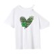 thumbnail image 4 of Camiseta con hombros descubiertos para mujer, camiseta, ropa, cuello redondo, camisetas de verano, manga corta XL, 4 of 8