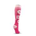 thumbnail image 5 of EOYWHK Compression Socks for Men 20 30 mmHg Running Hiking Athletic Socks Moisture Support Knee High Comfort Pink L, 5 of 5