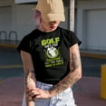 thumbnail image 2 of Golf Isn't For Everyone Only, Cool People Seem to Like It Quote, Golf Player, Golfing or Golfer Themed Merch Gift, Military Green T-Shirt, X-Large, 2 of 5