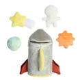thumbnail image 5 of ebba - Small Multicolor Baby Talk - 7.5" My First Spaceship - Engaging Baby Stuffed Animal, 5 of 5