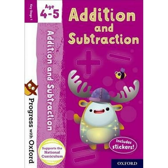 Progress With Oxford: Addition And Subtraction Age 4-5