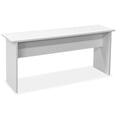 thumbnail image 4 of Charmma Dining Table and Benches 3 Pieces Chipboard White, 4 of 7