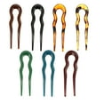 thumbnail image 2 of Miangastore Fourchettes à Cheveux en Forme de U en Plastique 7 Pcs 5.1x1.6 Po, 2 of 8