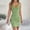 🔥 Green, variant on Sentmoon Brunch Dress Fashion House Dress 2026 Summer Color Block Regular Fit Spaghetti Strap Sun Dress Hawaiian Accessories for Women for Daily and Commute Blue L