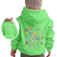 thumbnail image 3 of Tiijoy Big Girls Cute Hoodie Letter Print Jesus Themed Hooded Sweatshirt, Sizes 8-9, 3 of 3
