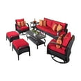thumbnail image 1 of RST Brands Barcelo Wicker 16 Piece Patio Conversation Set, 1 of 3