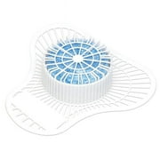 Big D 689 CPC 1500 Flushes Urinal Screen with Non-Para Block, Cherry - Case of 12