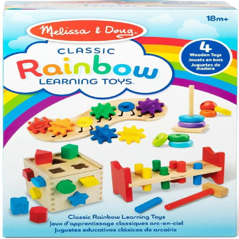 Melissa & Doug Rainbow Surprise Toys in a box