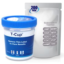 Mintegrity [200pk] - 10-Panel T-Cup Instant Urine Drug Test - (AMP/BAR/BZO/COC/mAMP/MDMA/MTD/OPI/PCP/THC) #MT-TDOA-3104