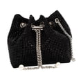 thumbnail image 4 of TISHITA Womens Shoulder Bag Elegant Pouch Shoulder Purse for Work Birthday Commuting Black, 4 of 8