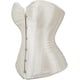 thumbnail image 3 of Women's Bustier Corset Top Sexy Lingerie Sets Black Satin Waist Cincher, 3 of 4