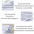 thumbnail image 3 of HBBKVI Thickened Hand Towels 14" × 14", Ultra Soft Cotton Face Towels for Bathroom Hotels, Highly Absorbent Quick Dry Washcloths White, 3 of 6