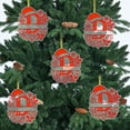 thumbnail image 5 of Adornos Navideños con Monograma Acrílico de 26 Letras y Gorro de Papá Noel | Adornos Navideños 2D para Manualidades | Adornos con Letras Colgantes para Decorar El Hogar, La Chimenea, La Puerta y La V, 5 of 5