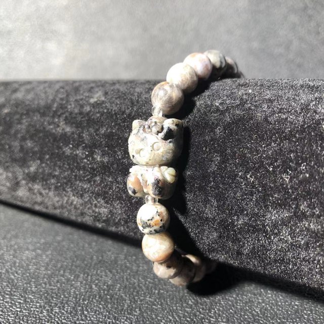 Venta al por mayor a granel de cristal Natural múltiple, pulsera Hello KT, piedra curativa espiritual, pulseras de cristal Hello KT