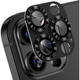 thumbnail image 1 of [2 Pieces] iPhone 12 Pro Max Camera Lens Protector, Anti Scrach Tempered Glass Camera Lens Screen Protector Cover, Aluminum Alloy Whole Lens Film for iPhone 12 Pro Max 6.7\\, 1 of 5