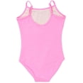 thumbnail image 4 of Girls Camisole Ballet Leotard, Adjustable Straps, Full Front Lining, Soft Cotton Dancewear for Ballet & Gymnastics, 4 of 5