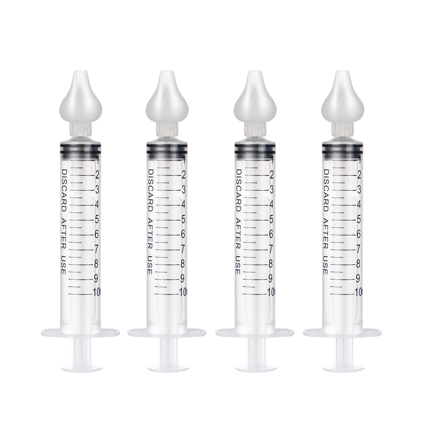 4pcs Nachar Sinus Rinse System, Professional Baby Nasal Irrigator Infant Nose Cleaner Quick Rinse Device All Natural Relief