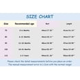 thumbnail image 2 of WMQPNNS Girls Long Sleeve Rash Guard Swimsuit Zipper up Swimwear 1 Piece Boyleg Shorts Bathing Suit Toddler Kids Cute Swimwear, Size 18-24 Months, bc2-Blue, 2 of 2