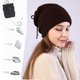 thumbnail image 4 of Gorro calefactor eléctrico USB Gorro calefactor eléctrico para exteriores Bufanda Gorro calefactor eléctrico de doble uso para otoño e invierno Bufanda roja, 4 of 4