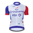 thumbnail image 3 of Maillot de ciclismo del equipo francés para hombre, ropa de ciclismo de montaña, camiseta de secado rápido, ropa de ciclismo corta de verano, 3 of 5