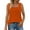 Orange, variant on Htigea Summer Tank Tops for Women Loose Fit Pleated Square Neck Sleeveless Tops Curved Flowy Sale Purple,M