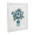 thumbnail image 2 of Stupell Industries Farmhouse Pastel Blue Botanical Bouquet White Framed Print Under Glass, 13 x 13, by Carol Robinson, 2 of 8