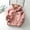 Pink, variant on Lilgiuy Girls Boys Plush Coat Fall Winter Solid Color Long Sleeve Full Zipper Hooded Soft Warm Coat for Cold Weather(18Months-10Years)