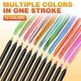 thumbnail image 4 of ZenCart 8/12Pcs Gradient Rainbow Pencil Set Kids Adults Giant Colored Pencils Artwork Coloring Sketching Pencil Art School Supplies, 4 of 8
