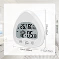 thumbnail image 2 of Reloj de ducha digital Anpress resistente al agua con temporizador y temperatura., 2 of 7