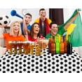 thumbnail image 6 of Kesfey 3 Packs Soccer Party Tablecloths 54 x 108 Inches Soccer Sports Ball Table Cover Disposable Waterproof Plastic Soccer Themed Birthday Table Cloth Rectangular Football Tablecloth for Boys Sports, 6 of 10