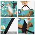 thumbnail image 6 of Dog Pattern with Pioneer Flower Background Toddler Nap Mats for Kids Preschool,Sleeping Mat Bag or Kids,Toddler Sleeping Bag,Toddler Nap Mat or Daycare, 6 of 6